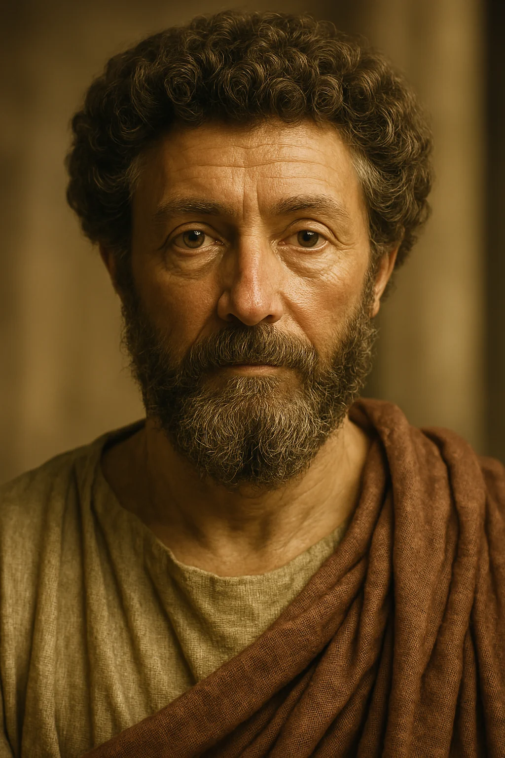 Portrait of Marcus Aurelius - author of the quote: "Do every act of your life as if it were your last."