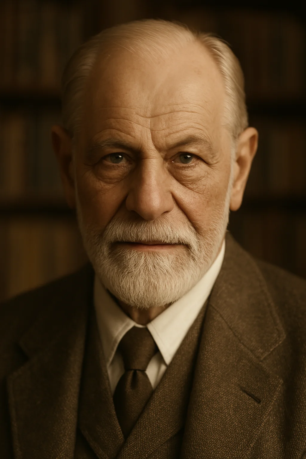 Portrait of Sigmund Freud - author of the quote: "“A woman should soften but not weaken a man.”"